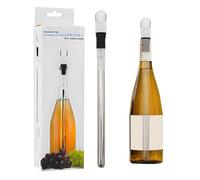 Wine Rod - Instant Bottle Chilling Insert, Steel Drink Temperature Regulator | Accelerated Wine Accessory Elegant Pour Control Stopper Design Enhancement for Entertaining Tasting