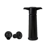 Wine Saver Pump, 1 Wine Saver Vacuum Pump with 2 Stoppers, Reusable Wine Vacum Pump, 3 Types Wine Stoppers Set for Wine Fresh