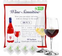 Wine Sensitive Norway's Secret! 100% Organic Wine Filter! Sulfite and Histamine Neutralizer (18 Pack) Teabag Sized All Natural Purifier Filters Neutralize Wine Headaches and Their Side Effects