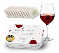 Wine Sensitivity Filter (18-Pack) Wine Sulfite Purifiers - Natural Sulfite Removing Ingredients Prevention Purifier Wine Filters Stops Red Wine Headaches