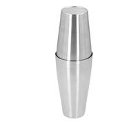 Wine Shaker Set - Stainless Steel Boston Cocktail Shaker, Durable & Wear, Easy to Clean & Safe Smooth Edges, Ideal for Bartenders & Beginners, 24oz Silver (Type 1)
