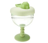 Wine Sippy Cup - 6oz Goblet Shape Mug, Odorless Kids Drinking Cup, Wine Glass Beverage Mug Juice Milk Feeding Bottle with Lid & Child Care for Boys Girls Age Over 12 Months Home Indoor Outdoor Pa