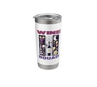 Wine Squad | Connoisseur Wine Design for Wine Drinker Stainless Steel Insulated Tumbler