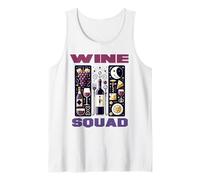 Wine Squad | Connoisseur Wine Design for Wine Drinker Tank Top
