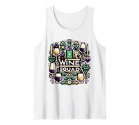 Wine Squad | Wine Design for Wine Lovers Connoisseurs | Wine Tank Top