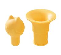 Wine Stopper - 2 in 1 Beer Bottle Lid with Funnel - Reusable Creative Silicone Cat Head Game for Wine Oil Vinegar Whisky