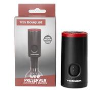 Wine Stopper and Preservator with Sound Indicator