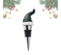 Wine Stopper with Christmas Hat,Wine Bottle Stopper with Santa Hat,Reusable Corks for Drinks,Festive Cork for Whiskey Liquor and Alcohol Lovers Save