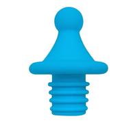 Wine Stoppers (5.5cm) - Silicone Leakproof & Airtight Seal for Wine, Beer, Soda Bottles - Universal Stretchable Design - Preserve Freshness at Home, Parties, Outdoors(Blue)