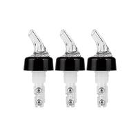 Wine Stoppers Pourer 30 ml Automatic Measured Bottle Pourer Spout Liquor Pourers Jigger Quick Spirit Measure Decanter(3pcs 30ml White)