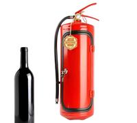 Wine Storage System | Creative Bar Cabinet in Fire Extinguisher Design | Whisky & Wine, Desktop Decoration, Novelty for Men, Friends & Christmas
