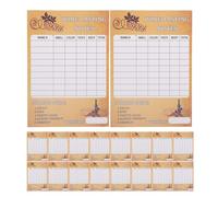 Wine Tasting Assessment Cards for Wine and Amateurs with Structured Scoring and Data Driven Insights 30pcs Elegant Paper Design for and Amateurs for Parties and Classy