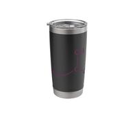 Wine Tasting Drinker Minimal Funny Wine Molecules Glass Stainless Steel Insulated Tumbler