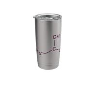 Wine Tasting Drinker Minimal Funny Wine Molecules Glass Stainless Steel Insulated Tumbler