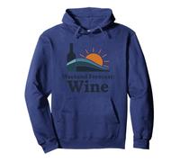 Wine Tasting Drinker Weekend Forecast Wine Bottle Glass Pullover Hoodie