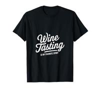 Wine Tasting Is My Favourite Sport Wining Vino Drinking Cork T-Shirt