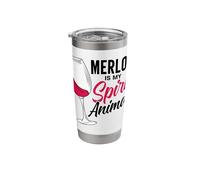 Wine Tasting Outfit Red Wine Merlot Stainless Steel Insulated Tumbler