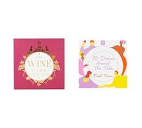 Wine Themed Trivia & Food Trivia Game Adults Bundle