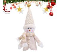 Wine Topper Christmas Doll Design,Champagne Bottle Topper Cover | Reusable Sleevefor Christmas Holiday Table Entertaining Dining Home Celebration