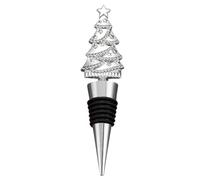 Wine Toppers Christmas Tree Shape Whiskey Bottle Sealing Stoppers | Festive Wine Toppers for Party Gathering Wedding Dining Room Home Kitchen
