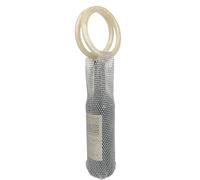Wine Tote Bag Portable Reusable Mesh Purse with Resin Handle