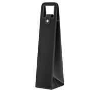 Wine Tote Bag Portable Reusable PU Leather Single Champagne Carrier