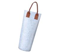 Wine Tote Bag - Portable Wine Carrying Bags, Single Bottle Felt Thermal Single Bottle Holder, Portable Bottles Reusable Travel Bottles Holder for Party Travel Picnic Dinner Wedding