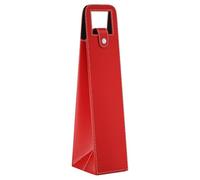 Wine Tote Bag - PU Leather Bottle Carrier, Reusable Gift Bag