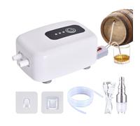 Wine Transfer Pump - Food Grade Detachable Homebrew Kit, Auto Siphon Self Priming Pump, Easy Flow Liquid Transfer Tool | Winemaking Beermaking Meadmaking Equipment for Home Brewing Fermentation
