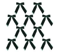 Wine Velvet Bows | Thickened Reusable Festive Ornament - Wine Velvet Bows for Weddings,for Indoor Outdoor Home Holiday Party Christmas Family