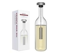 Wine Wand Filter Sulfite Purifier: Wine Filters Remover Histamines Sulfite - Alleviates Headaches Prevent Wine Sensitivities With Contains 4 Filter Boxes (Silver)