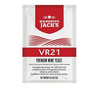 Wine Yeast - Mangrove Jack's VR21-8g / 25 L. Wine - Active Yeast | for Red Wine