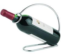 winebottle stand metal chrome plated, ca. 22 x 6 cm, height 20,5 cm