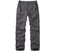 Winebox Walking Hiking Trousers Mens Quick Dry Lightweight Breathable Outdoor Fishing Climbing Travel Cargo Pants(6855-Grey-42)
