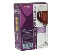 Winebuddy BlackBerry Fruit Wine Kit - 6 Bottles in 7 Days - Young's Home Brew