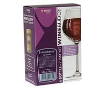 Winebuddy Strawberry Fruit Wine Kit - 6 Bottles in 7 Days - Young's Home Brew