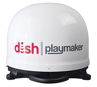 Winegard Dish Playmaker Dual Portable Automatic Satellite Antenna with Dish Wally HD Receiver