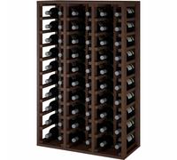 Winerex DESI - 60 bottles of wine. - Brown-stained pine