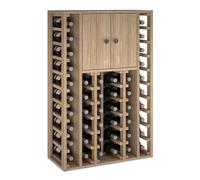 Winerex EFREN - 44 bottles - Cupboard in the top - Oak