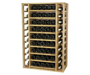 Winerex FAUSTA - 65 bottles - pull-out shelves - Oak