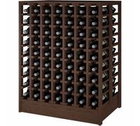 Winerex JULIANO - 126 bottles - Brown-stained pine