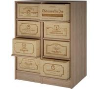 Winerex KASANDRA for 8 wine cases (12 bottles cases) - Oak