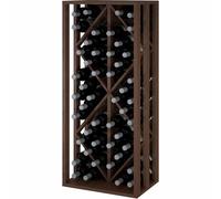 Winerex LANDO - 48 bottles - Brown-stained pine