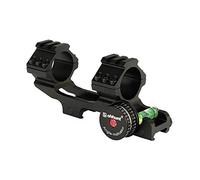 WINFREE 30mm 35mm Integral Hunting Scope Mount Rings Picatinny Rail High Profile with Angle Cosine Indicator Kit Bubble Level