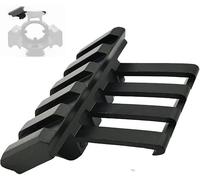WINFREE Tactical 30 Degree Picatinny Offset Rail Mount with 5 Slots Rifle Scope Mount Base for 20mm Rifle Mounting for Picatinny for Light, Scopes etc