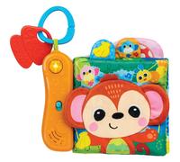 Winfun Colourful Jungle Animals Sensory Book With Textures, Soft Pages & Sounds