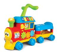 winfun Learning Train | 2-In-1 Ride-On And Push Walker | Light Up Buttons, Sounds Promote Learning And Development | Suitable For Boys And Girls Age 1 - 3 Years, Multicolor, 000803