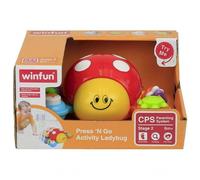 winfun Press 'N Go Activity Ladybug in Red winfun Red