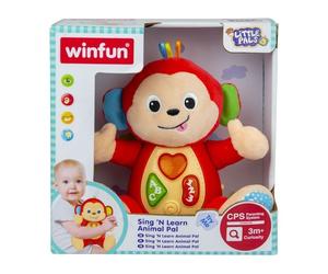 winfun Sing ' N Learn With Me - Monkey in Red winfun Red
