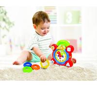 Winfun Time For Fun Learning Clock Light & Sound Shape Sorter Preschool Toy